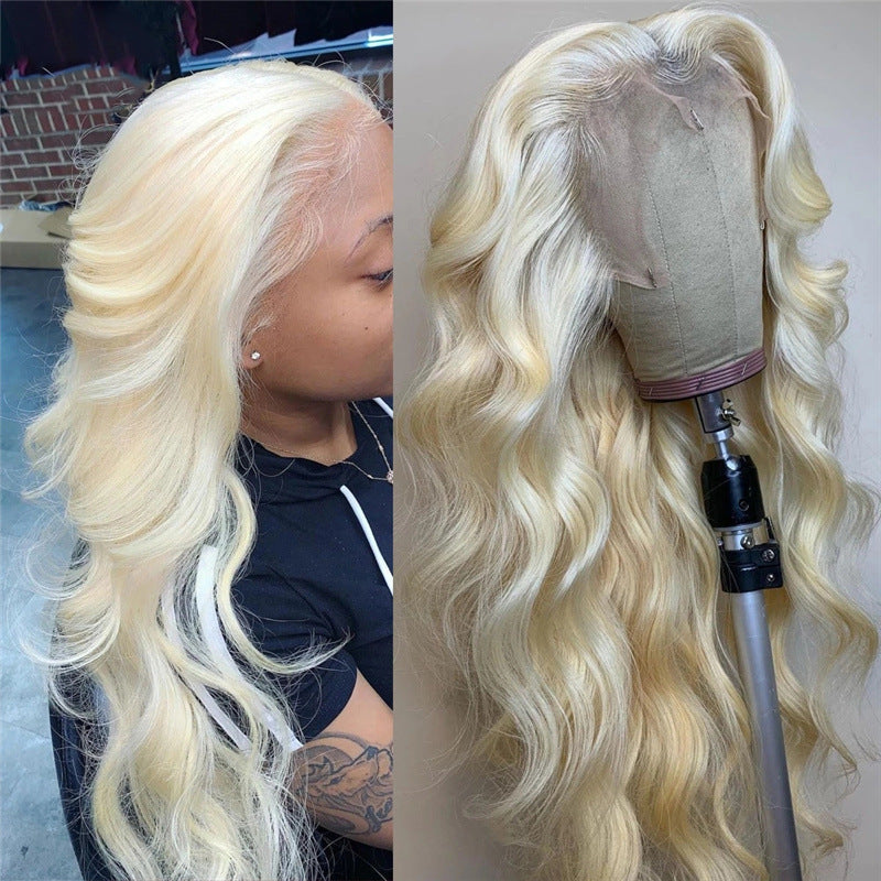 Front Lace Fashion Wavy Long Curly Hair Women's Wig